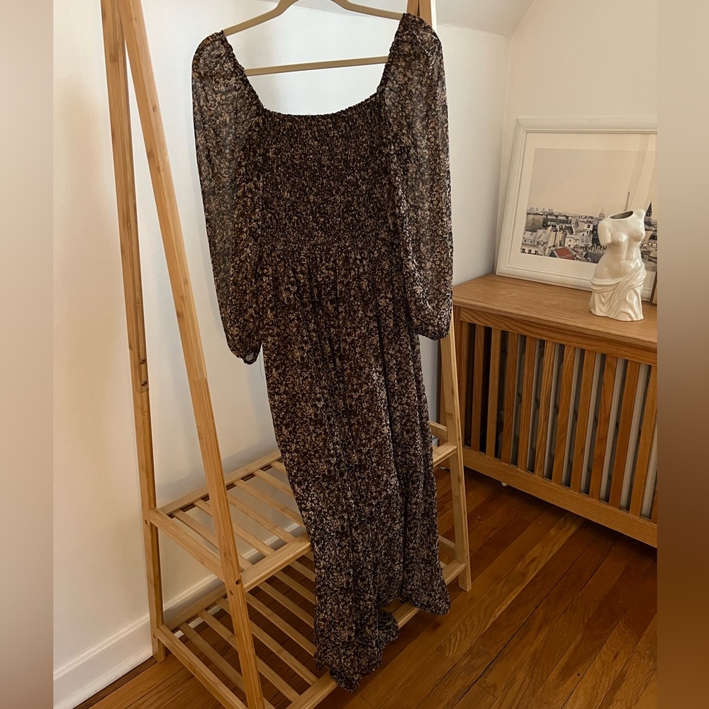 Böhme Smocked Floral Dress